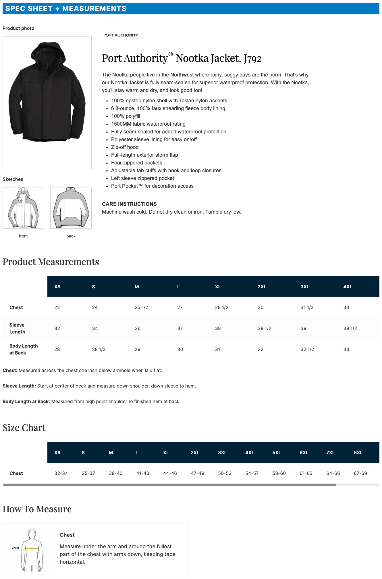 MEI | Port Authority® Nootka Jacket