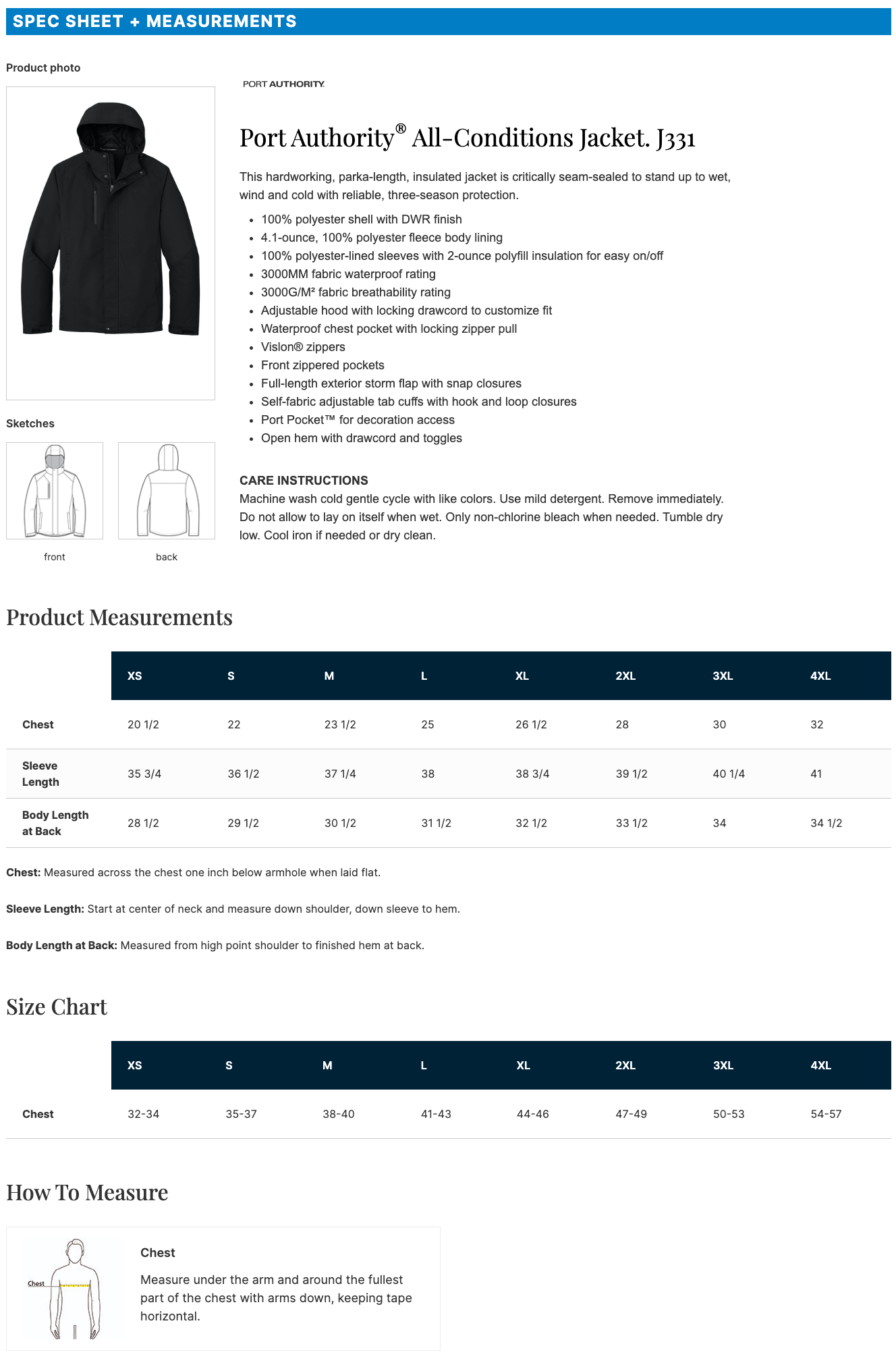 MEI | Port Authority® All-Conditions Jacket