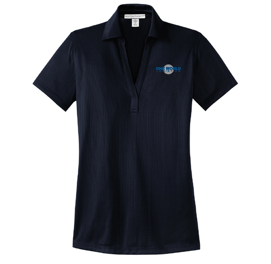 L528 | Port Authority® Women's Performance Fine Jacquard Polo