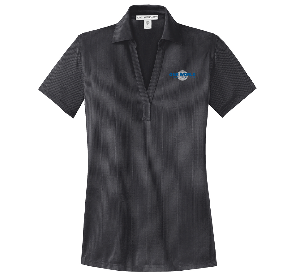 L528 | Port Authority® Women's Performance Fine Jacquard Polo