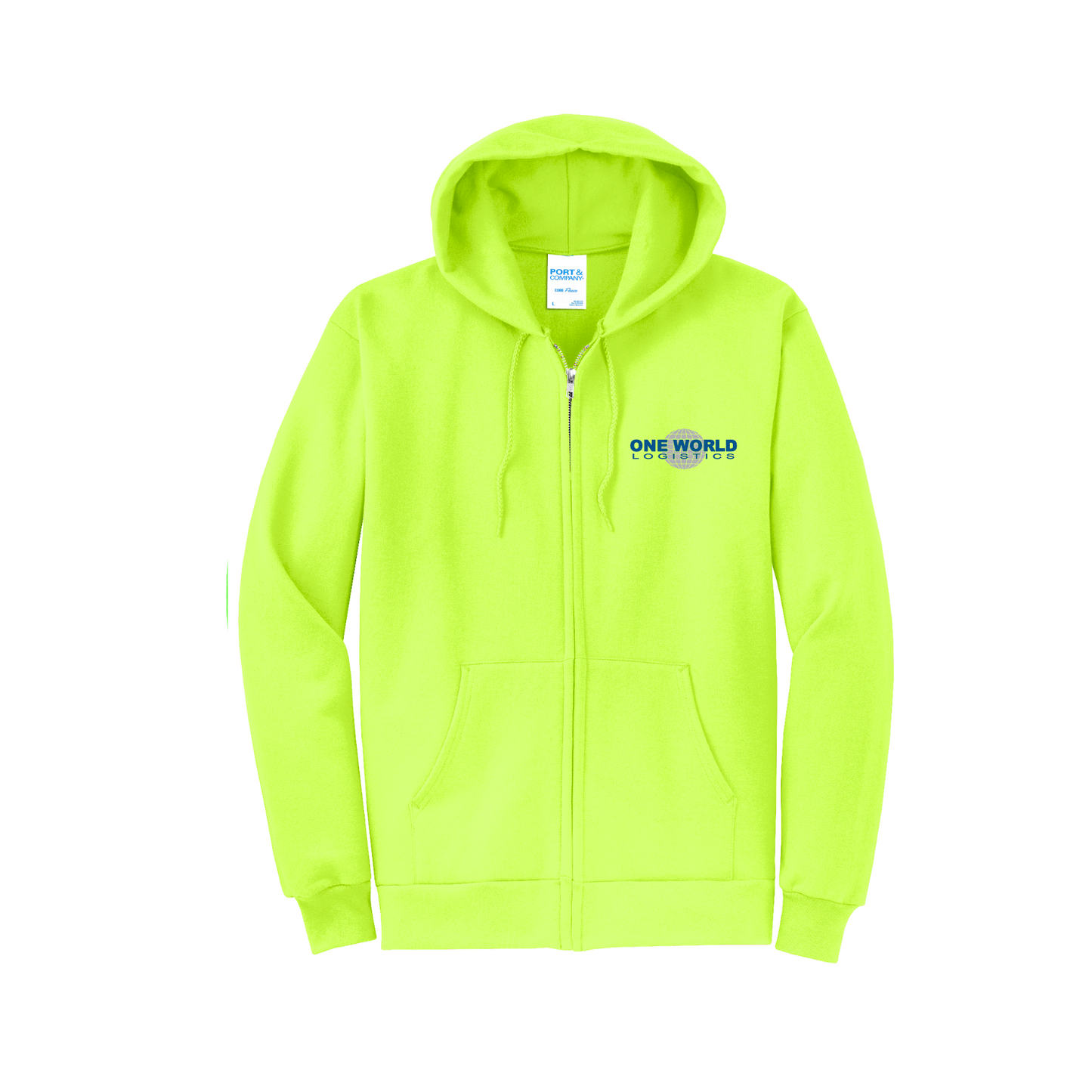 OWL | Port & Company® Core Fleece Full-Zip Hooded Sweatshirt